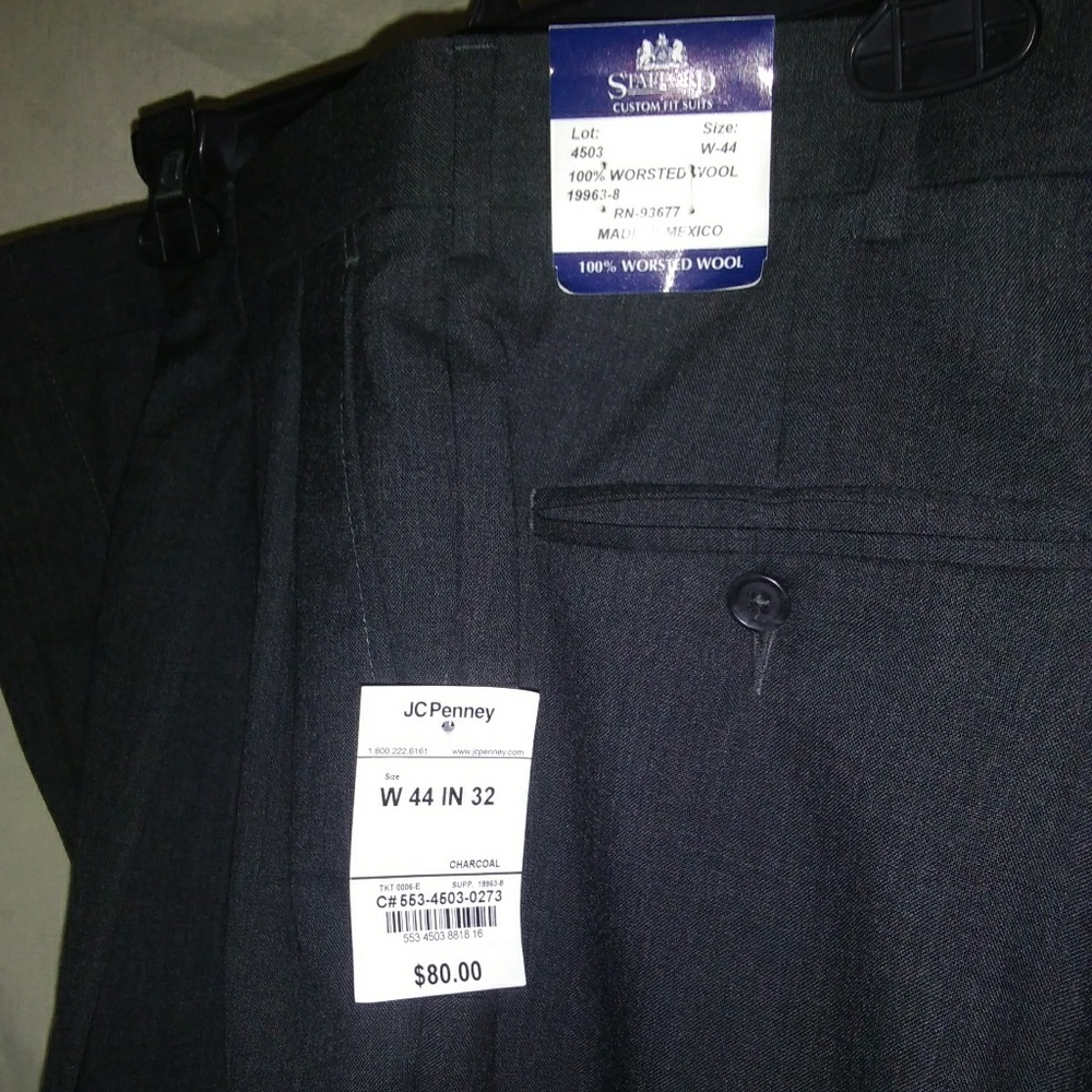 MEN'S STAFFORD DRESS PANTS